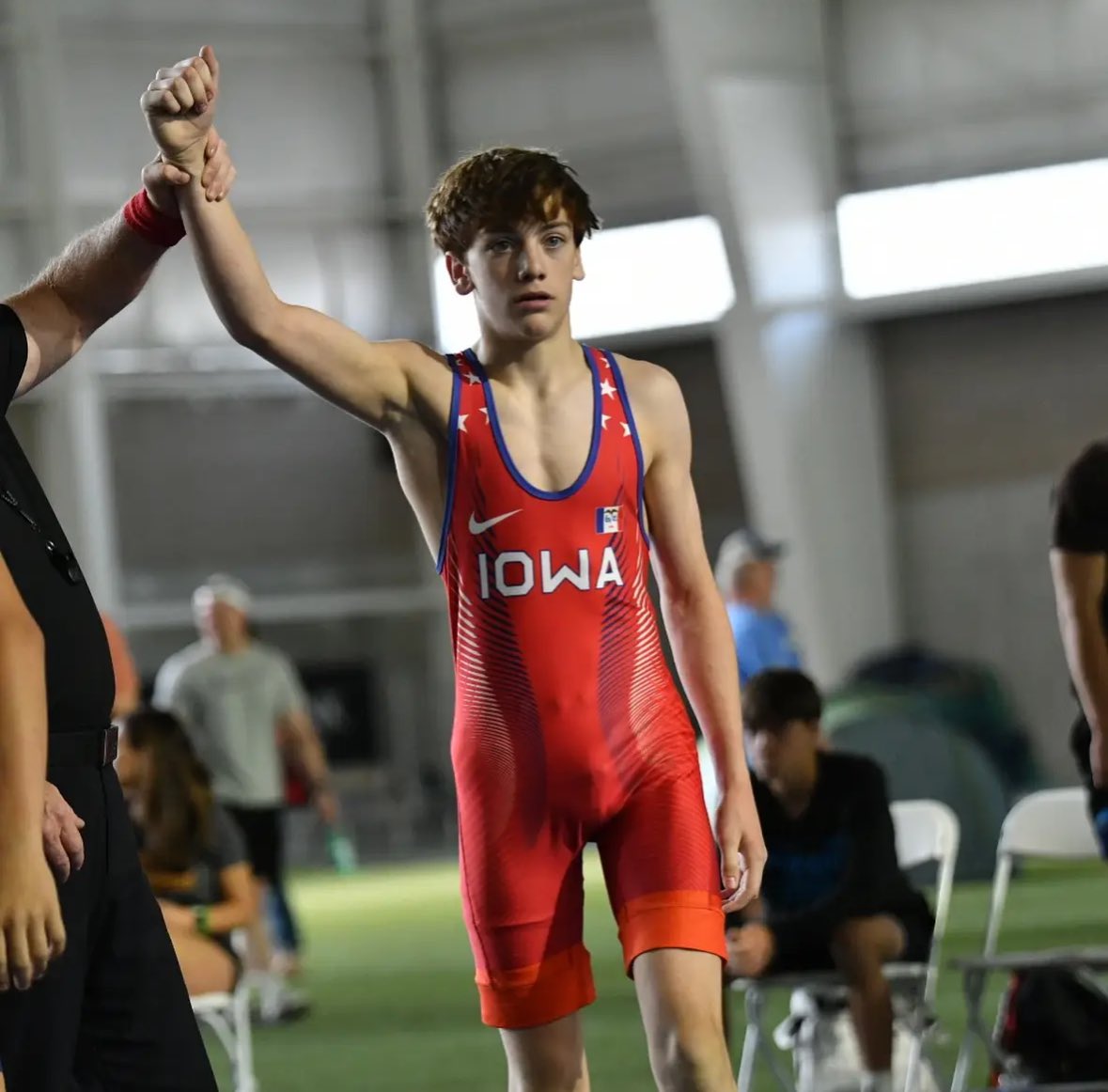 Grinding at Cadet Duals!!