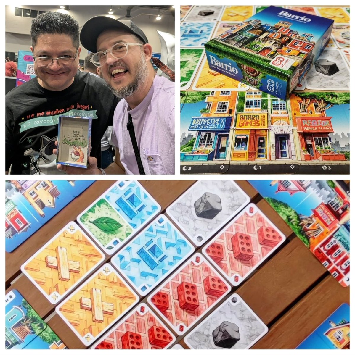 Barrio, el juego donde construir el mejor de los barrios 🏡, estará presente en un evento muy especial. Y no viene solo 👀
⁣
Su creador e ilustrador <a href="/gatotonto/">Jorge Tabanera Redondo</a> estará firmando copias y compartiendo su arte 🖌️ este sábado en el Festival Toledum, en el espacio de <a href="/rocketlemon/">Rocket Lemon Games 🚀🍋</a> 🚀🍋