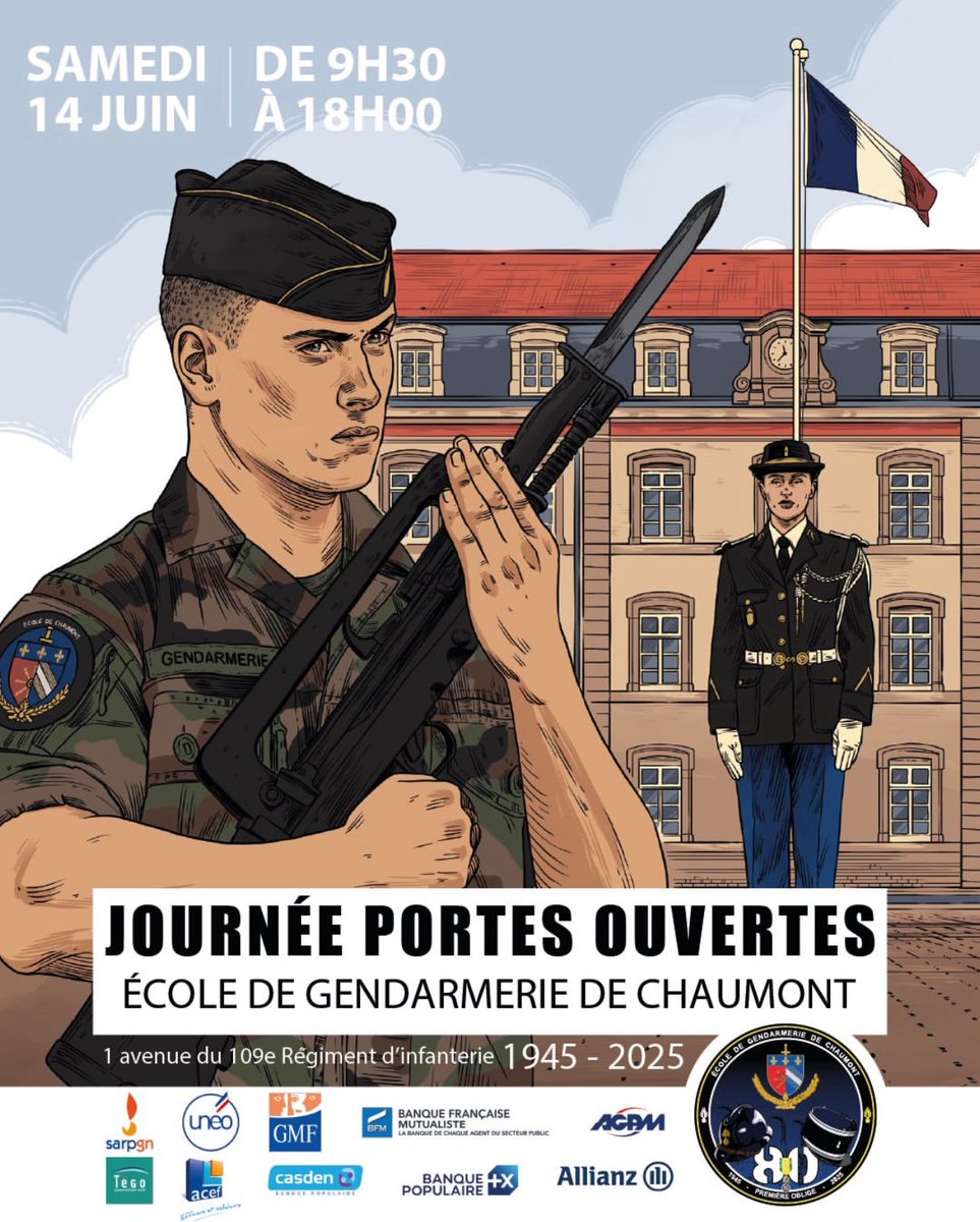 À ne pas manquer ! #chaumont #gendarmerie