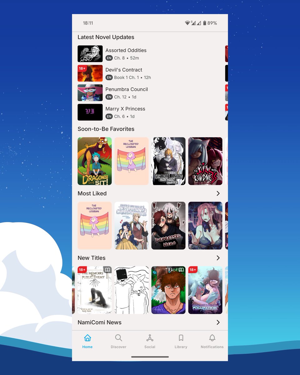 Now you can take your reading anywhere with Novels on Android! 🤖📖 Enjoy and download novel chapters with all the accessibility and personalization features from Web, now tailored for all your mobile reading needs! ⚡️ Download the app and start reading today: