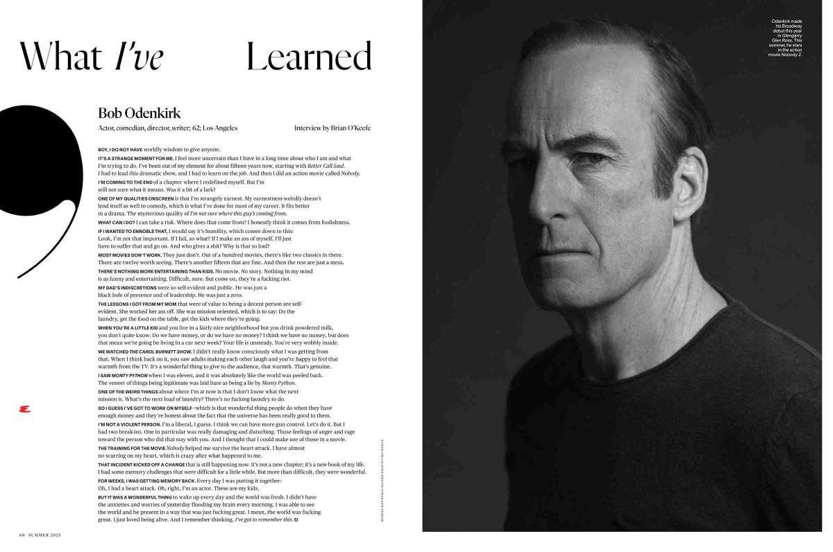 reduxpictures's tweet image. Photo of Bob Odenkirk by Minesh Bacrania / Guardian / eyevine / Redux in Esquire magazine, Summer 2025 issue. #mineshbacrania @eyevine @esquire