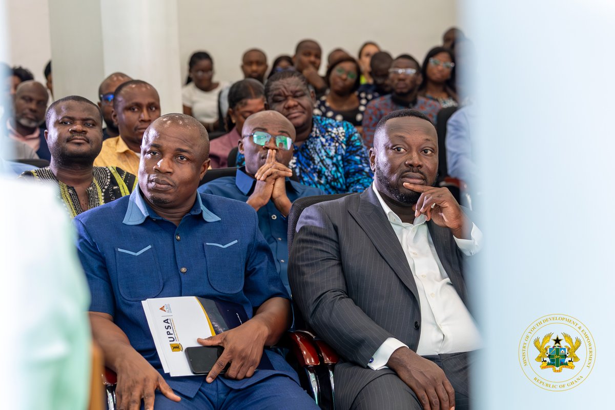 georgeoaddo's tweet image. It was an incredibly exciting day at the official launch of Project I.N.S.P.I.R.E (Implementing New Solutions for Professional Integration of Human Resources in the Entrepreneurial Ecosystem in Ghana) at the UPSA auditorium. The event, which took place yesterday, June 11th,…