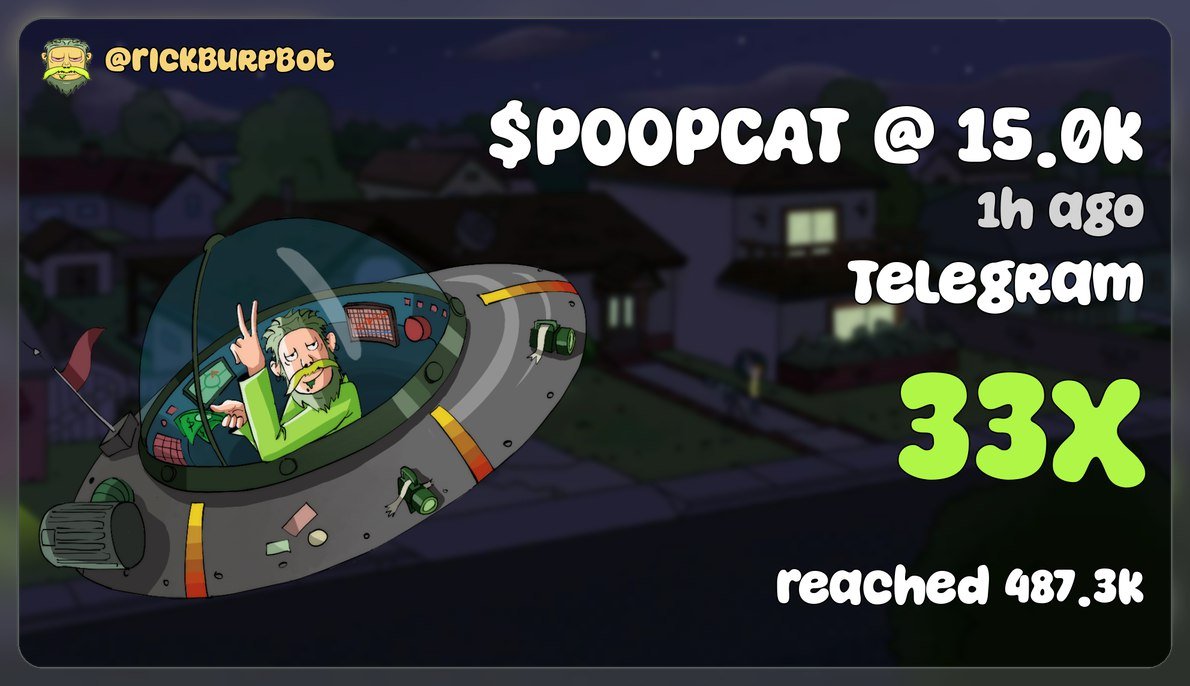 X_CryptoF's tweet photo. UPDATE  /SOL    -  $POOPCAT

💊CA : Zao13pE3B6ybmR448SVmSm2AN3ZTzw2GAEmQLkXpump

  🐳HIT   15K 📊    487K   🌈

  🔊 WIN :  33X   ✅

Link to join private channel : https://t.co/m9IFj9QEiw

DM ADMIN :  https://t.co/woEF0igoLP 

 #memecoin #btc #POOPCAT
 #SOL #Phanes #Rick #CryptoNews #Solana
