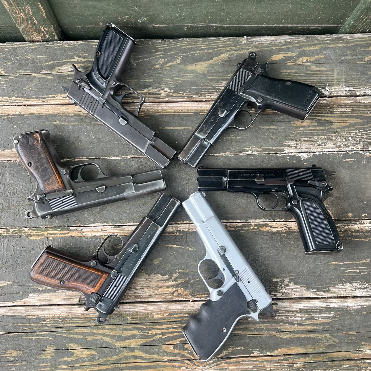 Got quite the variety of Hi Power pistols that just came in! They’ll be in stock tonight at 7 PM Central!
