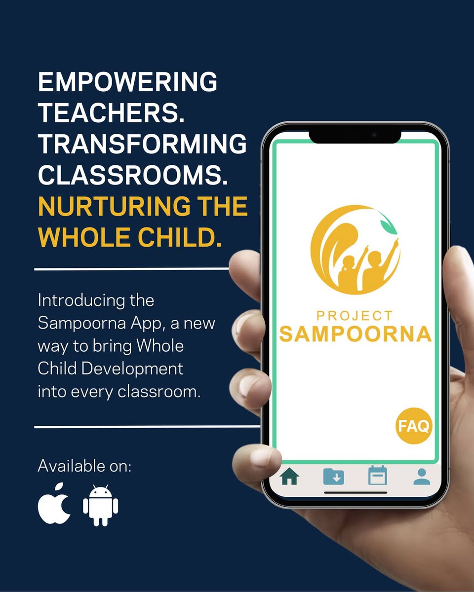 IEIatND (@ieiatnd) on Twitter photo Just launched: The Sampoorna App!
Developed by the GC-DWC in partnership with the <a href="/lucy_institute/">Lucy Family Institute for Data & Society</a> this platform will support nearly 7,000 teachers across 231 schools in India with research-based tools to bring holistic, inclusive education to life.
iei.nd.edu/initiatives/gc… Just launched: The Sampoorna App!
Developed by the GC-DWC in partnership with the <a href="/lucy_institute/">Lucy Family Institute for Data & Society</a> this platform will support nearly 7,000 teachers across 231 schools in India with research-based tools to bring holistic, inclusive education to life.
iei.nd.edu/initiatives/gc…
