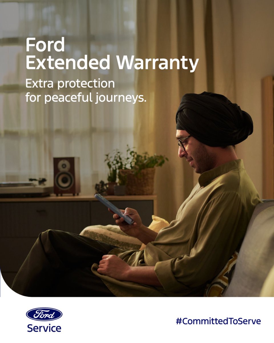 Enjoy complete peace of mind with Ford Extended Warranty that offers almost similar coverages like Factory Warranty. Stay protected against unexpected repair costs related to mechanical or electrical issues.
#CommittedToServe #ExtendedWarranty