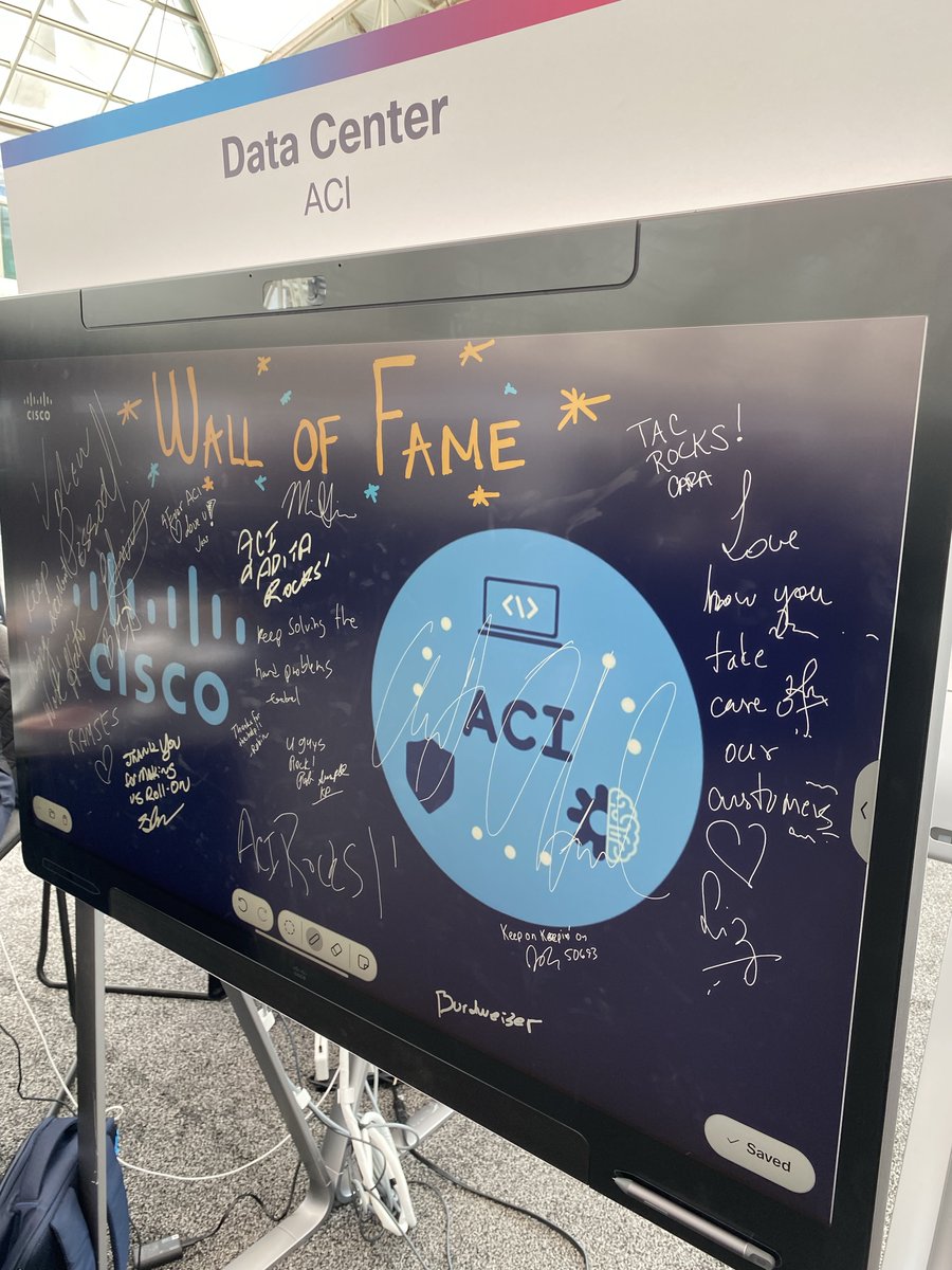 TAC Booth @ Cisco Live tweet media