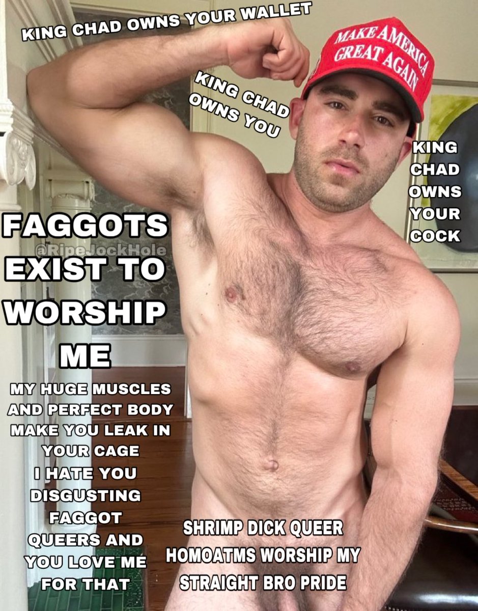 MAGA men own you. Face it. Embrace your place in the hierarchy and submit like a good boy.