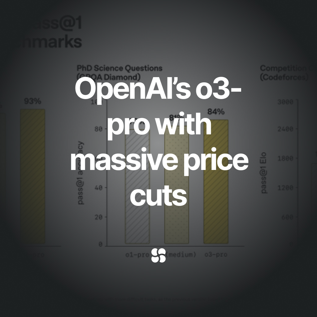 Top AI story today:

OpenAI o3-pro is rolling out now to all Pro users in ChatGPT and in the API.