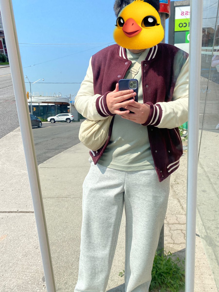 OOTD Don’t ask why we have a mirror in the side walk