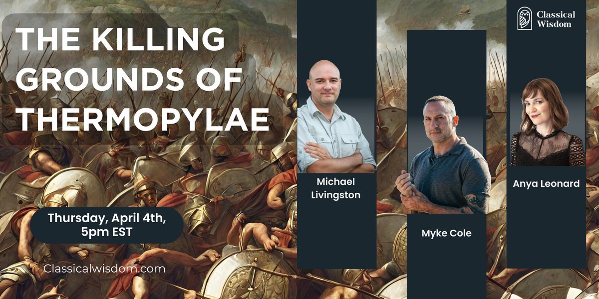 What does the archeology of Thermopylae tell us about that fateful battle, the location of '300'? Were the Spartans betrayed? How many died? and did the Persians really block out the sun? With <a href="/medievalguy/">Michael Livingston</a>  Livingston and <a href="/MykeCole/">Myke Cole</a> 
youtube.com/watch?v=b6eOHV…