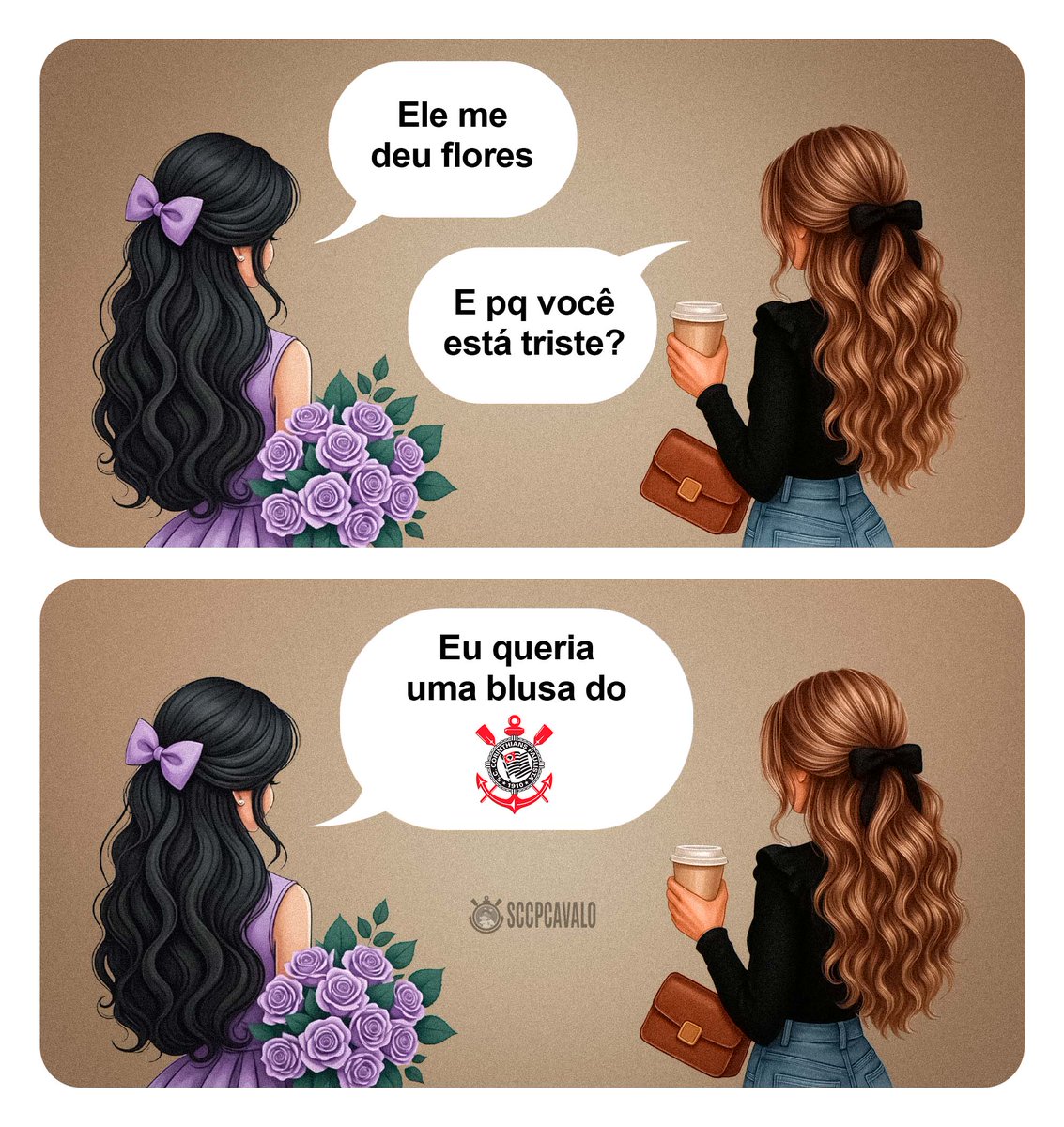 Cavalinho do Corinthians tweet media