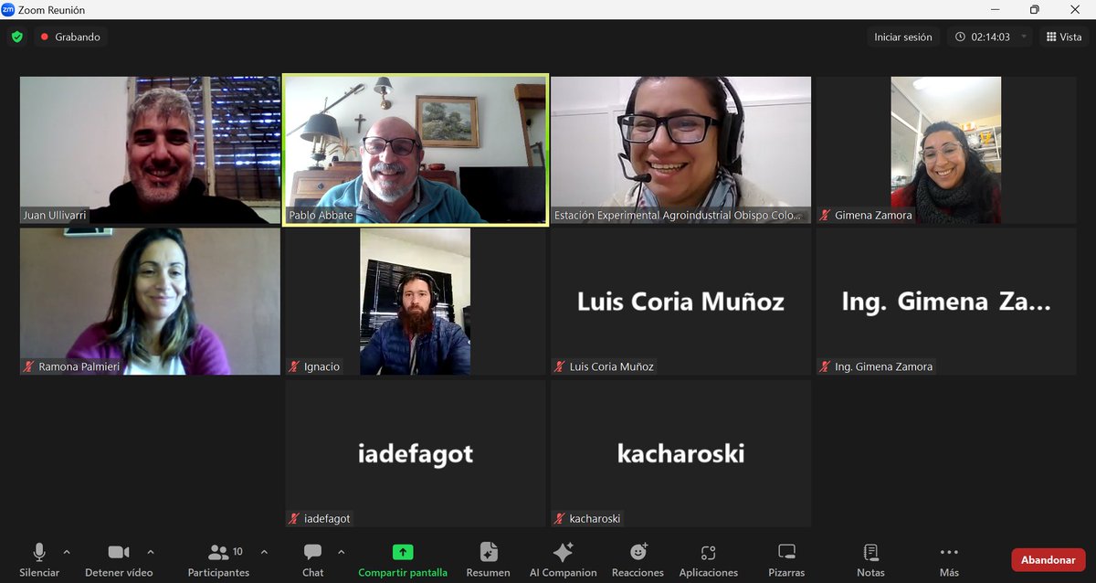 Hoy finalizamos otro curso de Cálculos Basados en Excel, esta vez para la Estación Agroindustrial Obispo Colombres de Tucumán. ¡Alumnos felices!