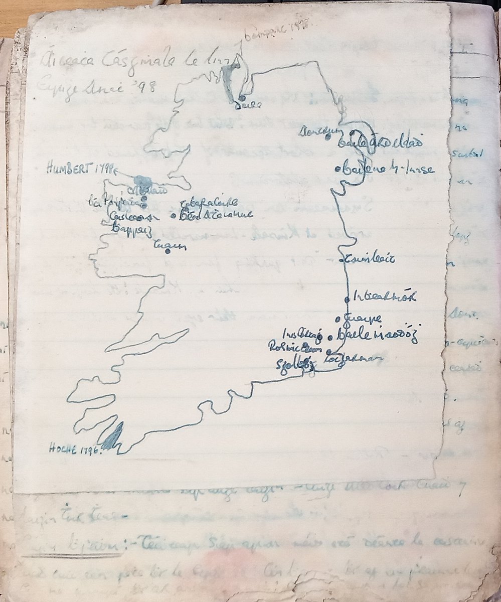 Go raibh maith agat -thanks to the donor of this beautiful #Gola school notebook in English and as Gaeilge written by teacher Maggie Peoples. #DunnanGall #Donegal #scoiG 1940 - 1941