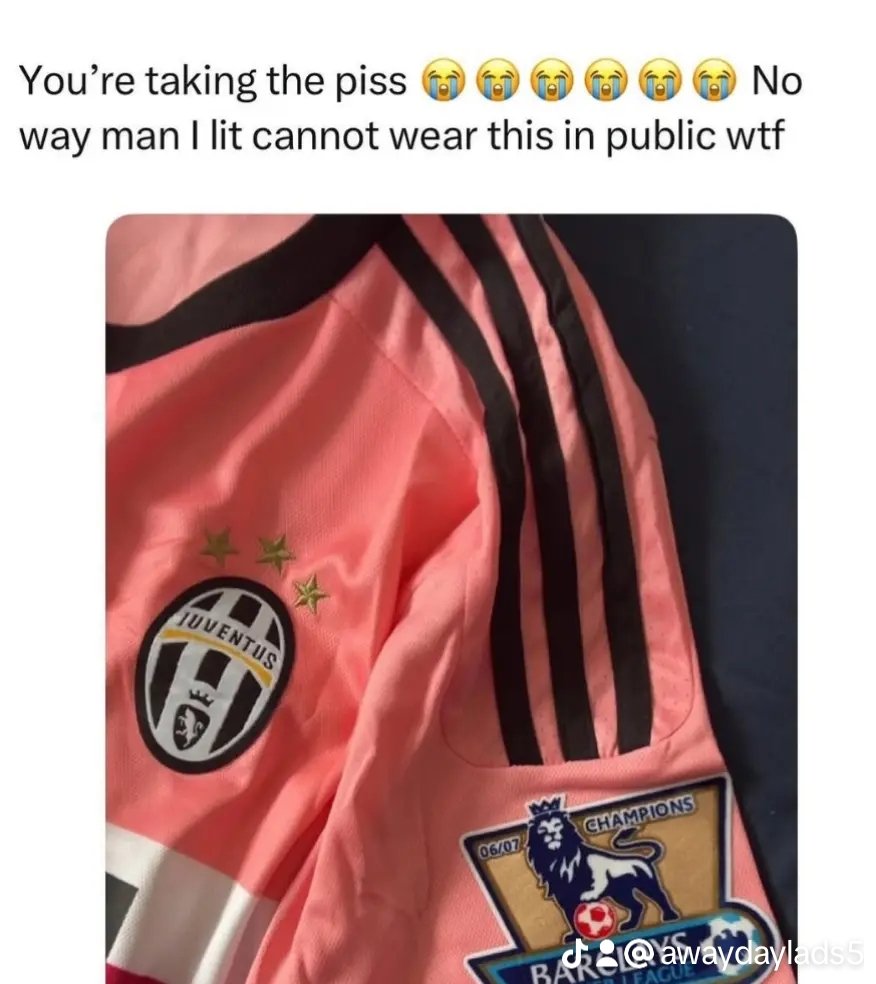 awaydayladsfs's tweet image. imagine purchasing this China special 🙈 
#snide #premierleague #China #seriaa #juventus #Italian #england #juve