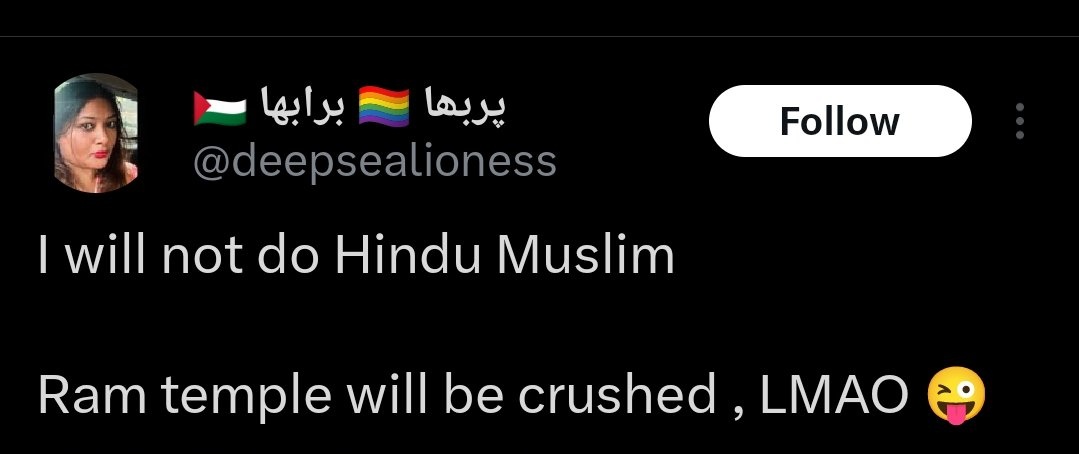 Those who mock Hindu beliefs and wish harm upon sacred places like Shri Ram Mandir should remember hatred gains you applause online, but silence in your hardest moments. 

 Let this be a brutal reminder to all anti-Hindu propagandists: your hate earns you retweets, not real