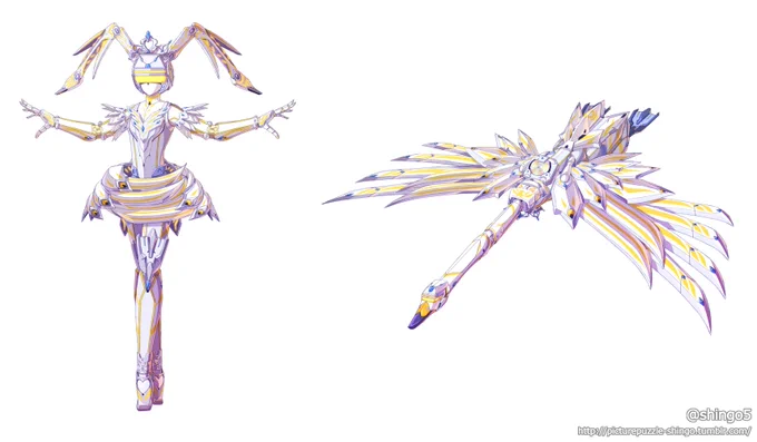 #あなたのオリジナル可変機を見せてください 考えるの大変だけどまた何か描いてみたい