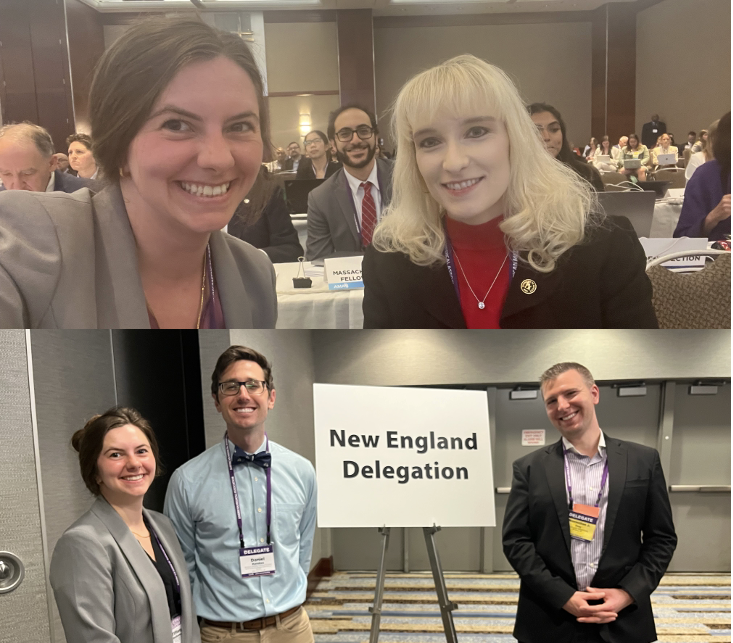 Tiffany Bellomo (@bellomotiffany) on Twitter photo Co-authored my first resolution that was adopted at #AMA HOD2025 - a meaningful DEI win supported by the Resident & Fellows Section and New England Delegation 🙌 Inspired to keep advocating against NIH cuts and for patient safety. See you at Interim! 💪 <a href="/MassMedical/">Massachusetts Medical Society (MMS)</a> Co-authored my first resolution that was adopted at #AMA HOD2025 - a meaningful DEI win supported by the Resident & Fellows Section and New England Delegation 🙌 Inspired to keep advocating against NIH cuts and for patient safety. See you at Interim! 💪 <a href="/MassMedical/">Massachusetts Medical Society (MMS)</a>