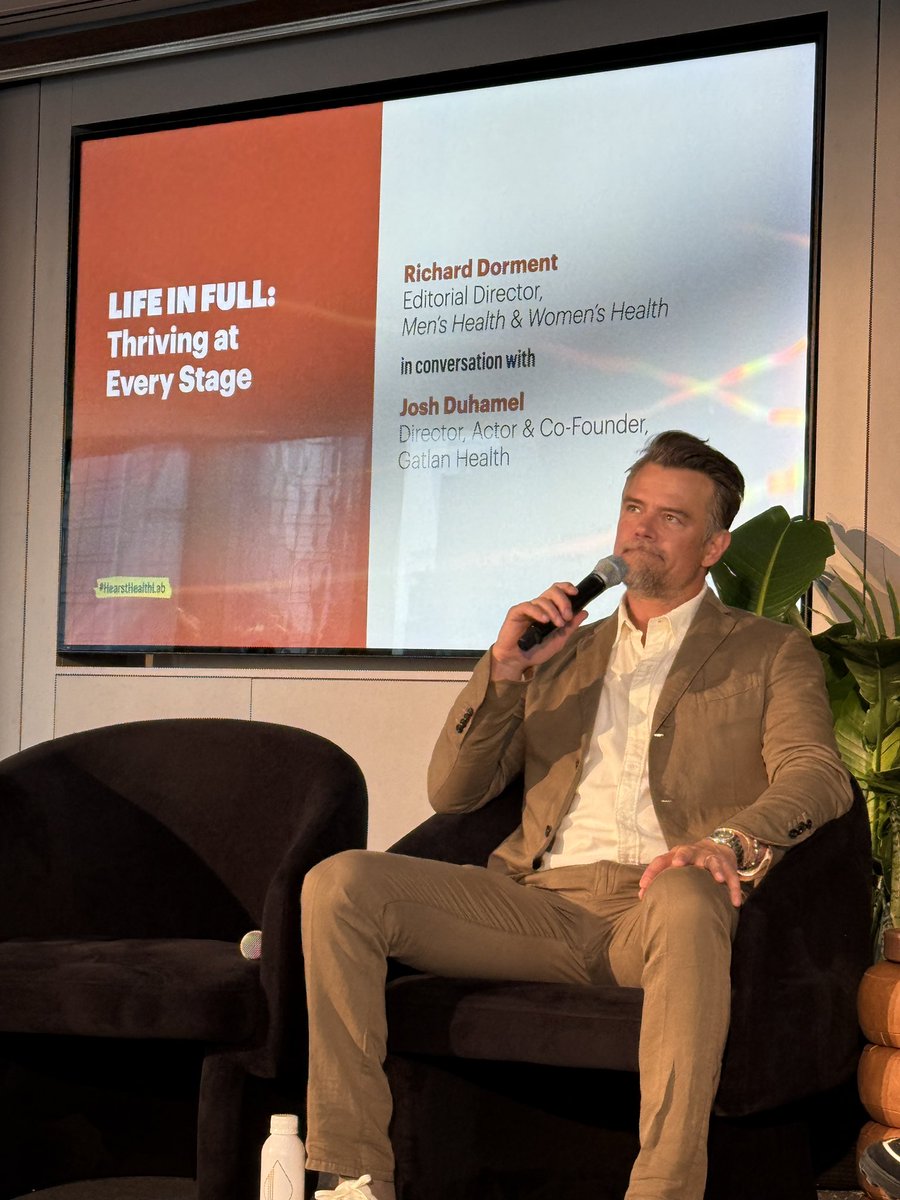 Great morning in <a href="/Hearst/">HEARST</a> at <a href="/MensHealthMag/">Men's Health Mag</a> Lab event learning about many of the issues around men’s mental and physical health.