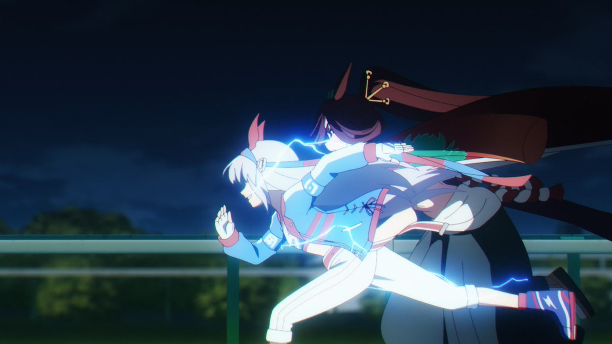 AniTrendz's tweet photo. She's on another level! ⚡

Anime: Umamusume: Cinderella Gray https://t.co/nALx3nc96Q