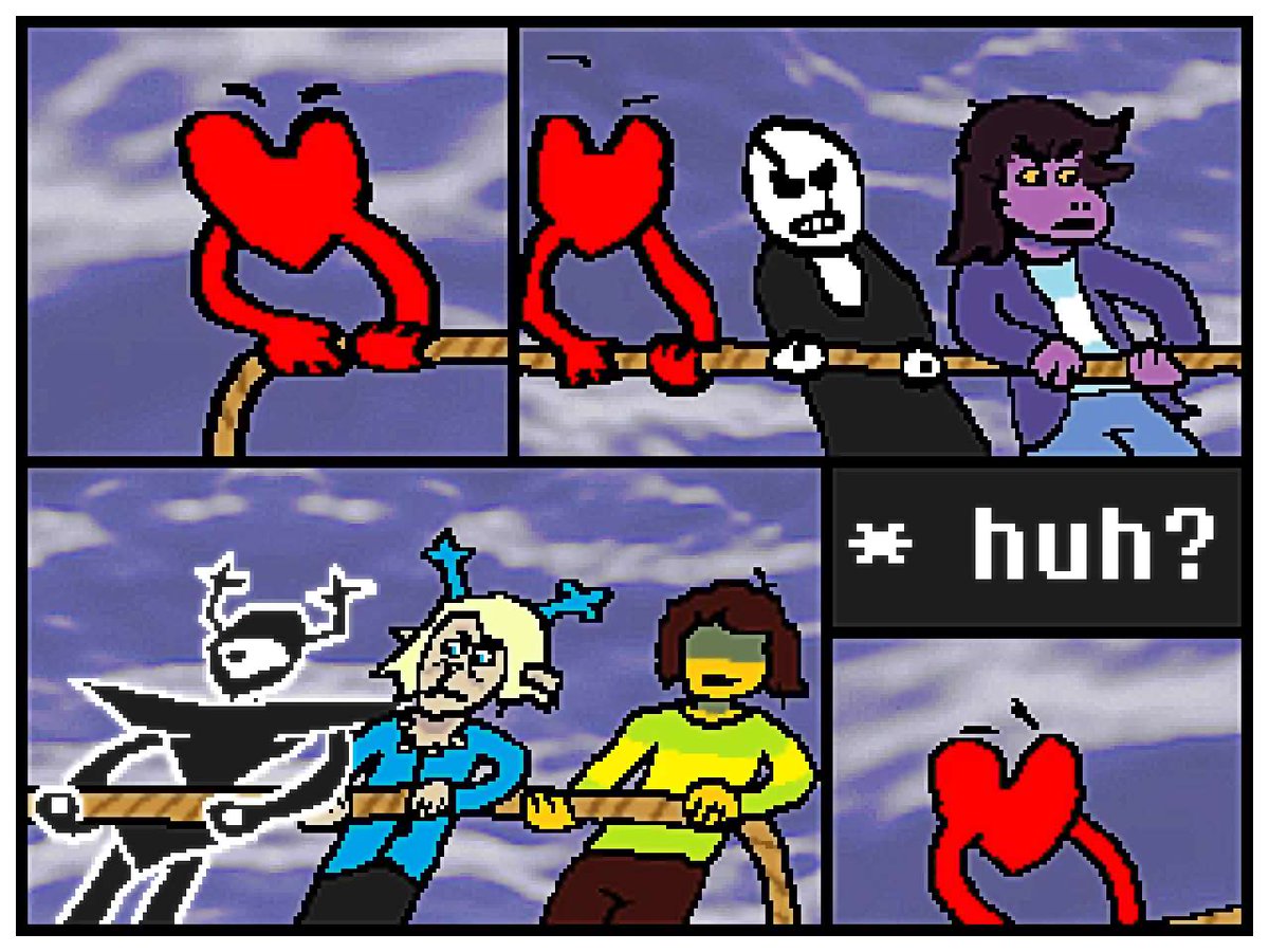 Deltarune plot right now