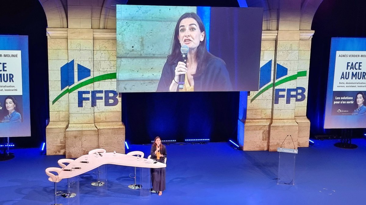 FFB (@ffbatiment) on Twitter photo 🔴 #CongrèsFFB2025 - Lancement de la séquence “Libérer l’entreprise” avec une conférence d’Agnès Verdier-Molinié, directrice de la fondation <a href="/iFRAP/">Fondation IFRAP</a>. 🔴 #CongrèsFFB2025 - Lancement de la séquence “Libérer l’entreprise” avec une conférence d’Agnès Verdier-Molinié, directrice de la fondation <a href="/iFRAP/">Fondation IFRAP</a>.