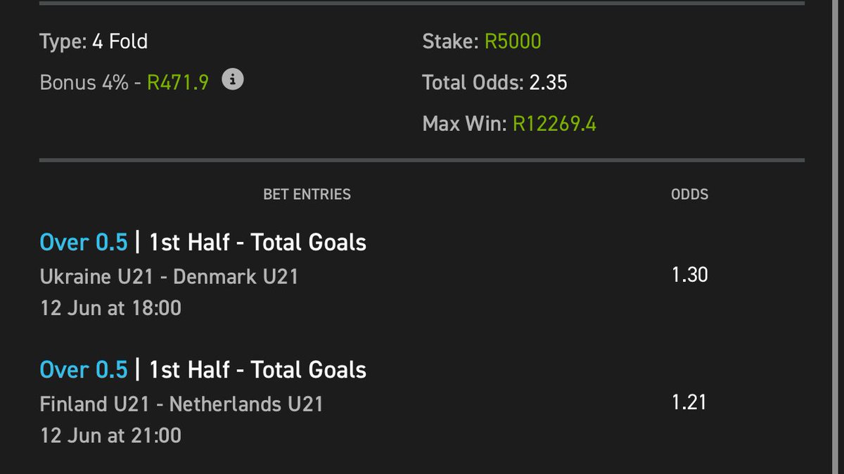 venda_guy2's tweet image. Walala Wasala 🔥🔥

⚽️:betting code: 03-263427

⚽️:If you don’t have Easybet  account👇

⚽️:Use my  promo code to register and get R50 Sign Up Bonus (promo code: Z50)

⚽️: Link to register:ebpartners.click/o/t4jnLs 
 
⚽️: 18+ T&amp;amp;Cs Apply.