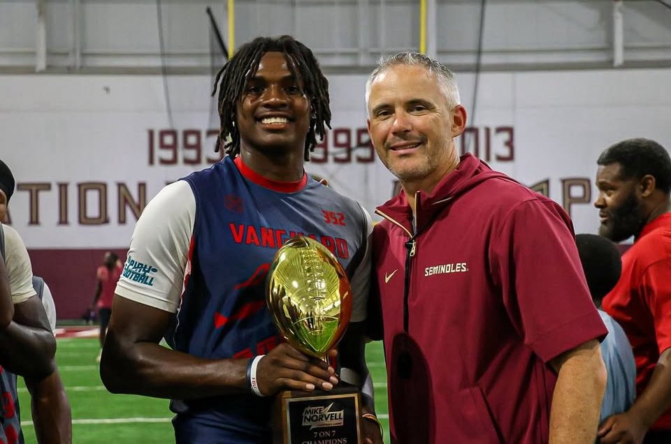 Terrance Lewis (@terrancelewis_) on Twitter photo Had a great time at FSU 7v7, and won BACK TO BACK!!!🍢🍢🍢 <a href="/JustinCrouse7/">Coach JC Justin Crouse</a> <a href="/ChuckCantor/">Chuck Cantor</a> <a href="/ConnorMcGlynn47/">Connor McGlynn</a> <a href="/Coach_Norvell/">Mike Norvell</a> <a href="/CoachGMoss/">Greg Moss</a> <a href="/Coach2Bless/">Devin Rispress</a> <a href="/brodysweigart/">Brody</a> <a href="/Coach_TokarzQB/">Coach Tony Tokarz</a> <a href="/CoachYACJohnson/">DAVID JOHNSON</a> <a href="/edwinfarmer1974/">Coach E. Farmer</a> #seminoles #Gonoles #💊thrower Had a great time at FSU 7v7, and won BACK TO BACK!!!🍢🍢🍢 <a href="/JustinCrouse7/">Coach JC Justin Crouse</a> <a href="/ChuckCantor/">Chuck Cantor</a> <a href="/ConnorMcGlynn47/">Connor McGlynn</a> <a href="/Coach_Norvell/">Mike Norvell</a> <a href="/CoachGMoss/">Greg Moss</a> <a href="/Coach2Bless/">Devin Rispress</a> <a href="/brodysweigart/">Brody</a> <a href="/Coach_TokarzQB/">Coach Tony Tokarz</a> <a href="/CoachYACJohnson/">DAVID JOHNSON</a> <a href="/edwinfarmer1974/">Coach E. Farmer</a> #seminoles #Gonoles #💊thrower