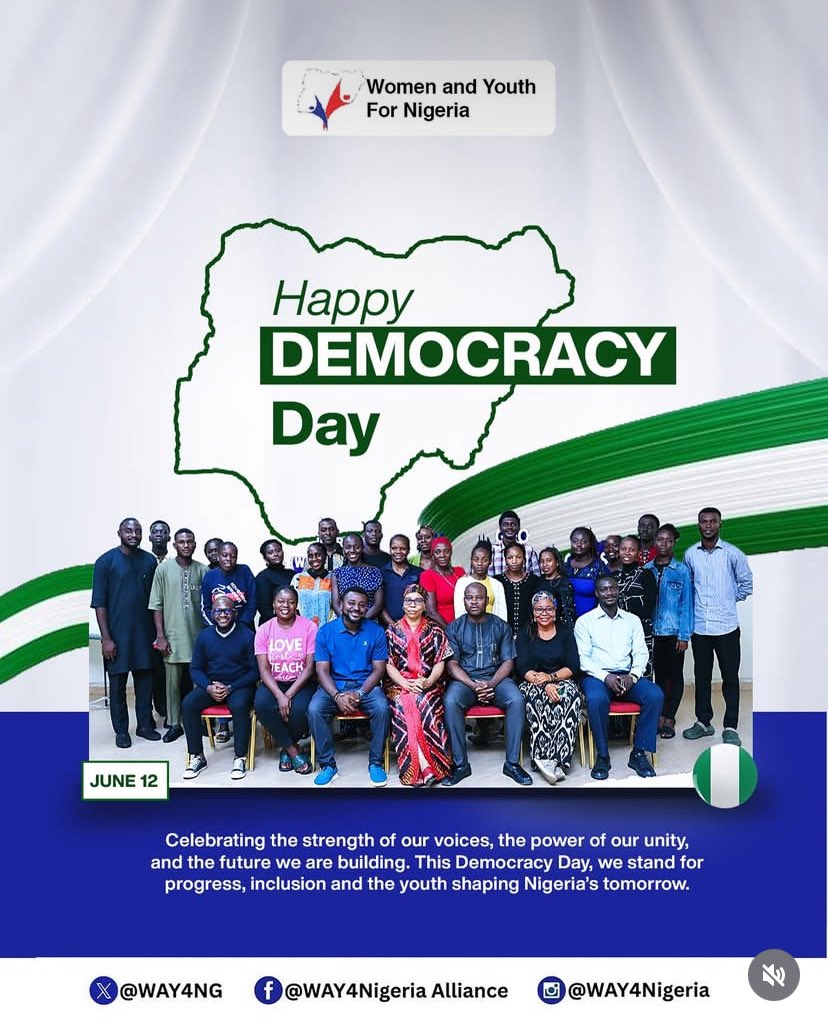 #HappyDemocracyDay Nigeria!