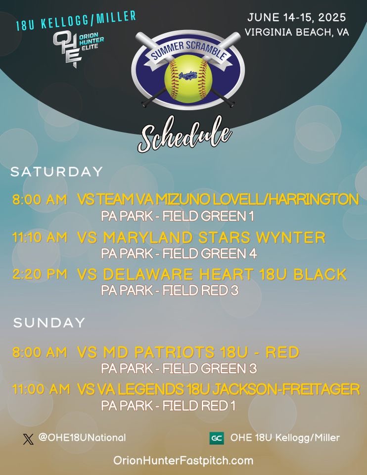 Demetria Burton (@demetri83241064) on Twitter photo So ready for this weekend!! GO OHE!!🥎<a href="/NCATSOFTBALL/">The Official NC A&T Aggie Softball</a> <a href="/CoachA2320/">Coach A🥎</a> <a href="/MasonSoftball/">George Mason Softball</a> <a href="/OHE18UNational/">OHE 18U Kellogg/Miller</a> <a href="/ohesoftball/">Orion Hunter Elite (OHE)</a> <a href="/CNUSoftball/">CNU Softball- 2022 National Champions</a> <a href="/CoachAMRobSB/">Coach A. Robinson</a> <a href="/ElliottSaysWhat/">Brandon Elliott</a> <a href="/VWUSOFTBALL/">Va Wesleyan Softball</a> <a href="/UNCSoftball/">Carolina Softball</a> <a href="/RoyalsSball/">Queens Softball</a> <a href="/DelStSB/">Delaware State SB</a> <a href="/hupirates_sb/">Hampton Softball</a> So ready for this weekend!! GO OHE!!🥎<a href="/NCATSOFTBALL/">The Official NC A&T Aggie Softball</a> <a href="/CoachA2320/">Coach A🥎</a> <a href="/MasonSoftball/">George Mason Softball</a> <a href="/OHE18UNational/">OHE 18U Kellogg/Miller</a> <a href="/ohesoftball/">Orion Hunter Elite (OHE)</a> <a href="/CNUSoftball/">CNU Softball- 2022 National Champions</a> <a href="/CoachAMRobSB/">Coach A. Robinson</a> <a href="/ElliottSaysWhat/">Brandon Elliott</a> <a href="/VWUSOFTBALL/">Va Wesleyan Softball</a> <a href="/UNCSoftball/">Carolina Softball</a> <a href="/RoyalsSball/">Queens Softball</a> <a href="/DelStSB/">Delaware State SB</a> <a href="/hupirates_sb/">Hampton Softball</a>