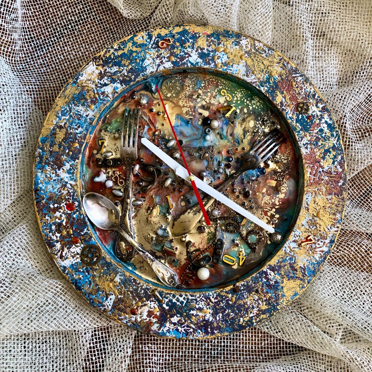 ReArtLife's tweet image. Byostas.etsy.com
#kitchenwallclock
#chiefclock
#designerwallclock