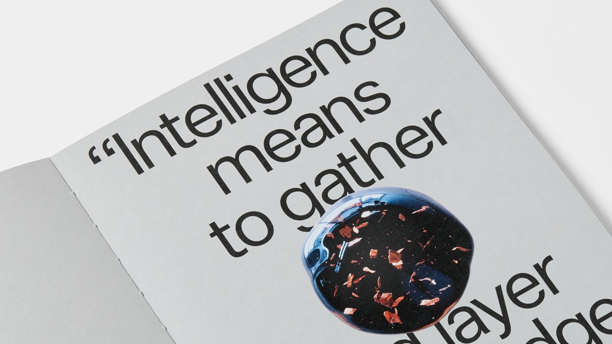 Found_Studio's tweet image. We set out to create a book that explored the print process in the same way we approach our work.
This saw innovative digital printing techniques combine with age-old book binding craft to present our thinking and craft in the most relevant way.
Download a copy via our link 🔗