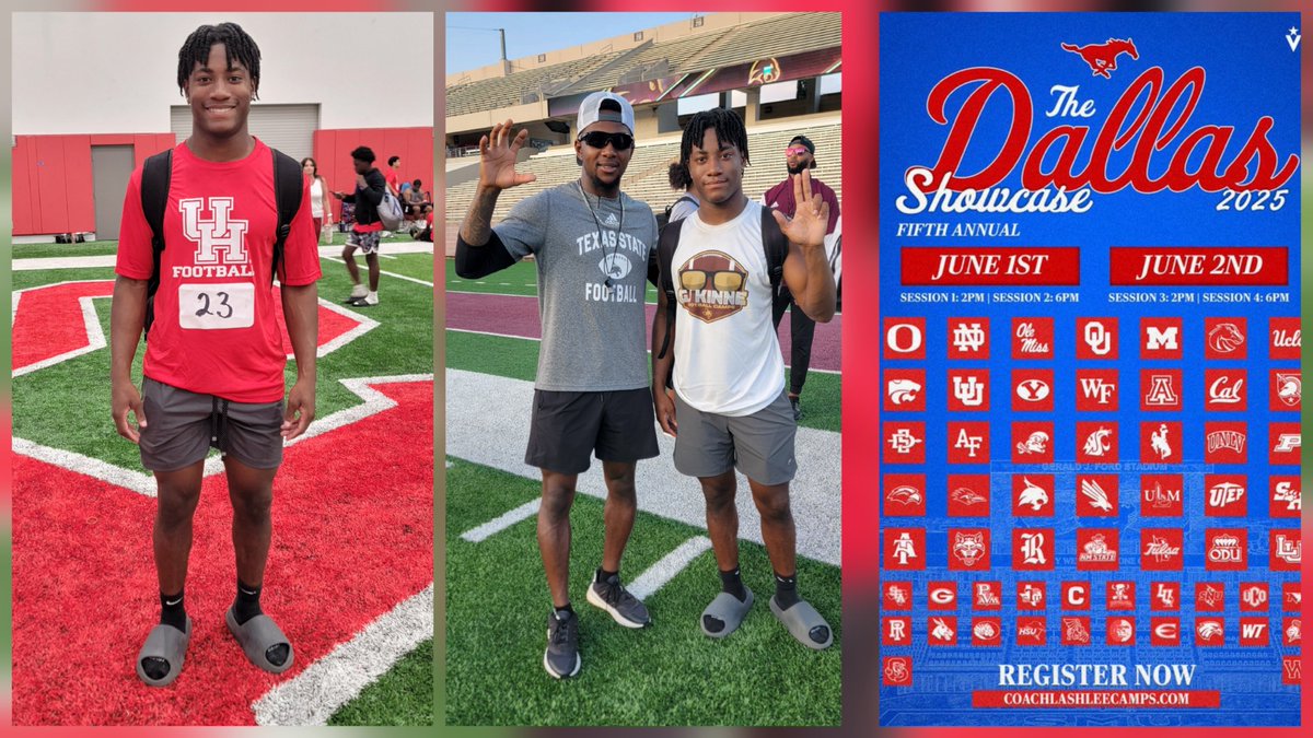 ChampStigall's tweet image. First 3 Camps of the Summer are in the 📕&apos;s!! #RISE🟥🟦
SMU✅️
U of H✅️
TX State✅️

💥4.52 40 at SMU💥

@coachmarktorres @BudaHays_FB @juice7v7 @Shaun_Rut @JBonney_4 @CoachJCY @ErwinDylan