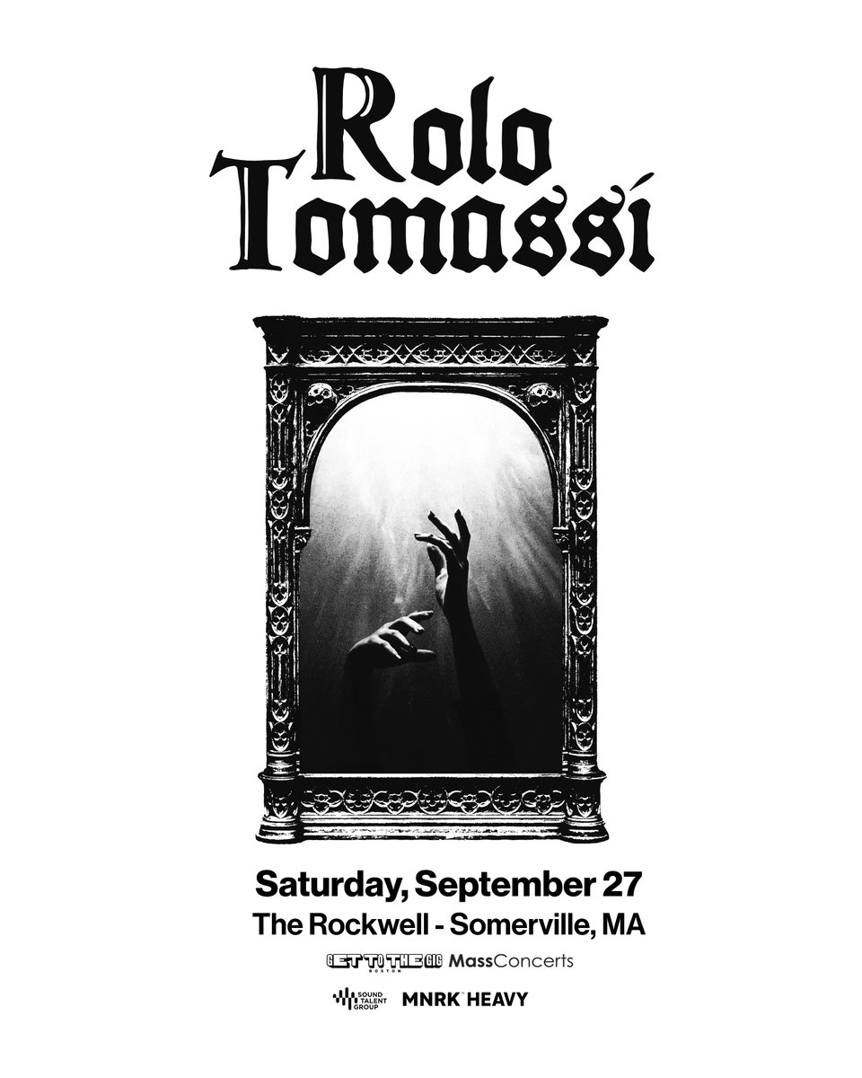 MassConcerts (@massconcerts) on Twitter photo JUST ANNOUNCED📣 <a href="/rolotomassiband/">Rolo Tomassi</a> hits the stage at the <a href="/RockwellThtr/">The Rockwell</a> on 9/27!
📆 Saturday, September 27th
📍 The Rockwell
🎟 On Sale | NOW
🔗 hive.co/l/rolotomassi-… JUST ANNOUNCED📣 <a href="/rolotomassiband/">Rolo Tomassi</a> hits the stage at the <a href="/RockwellThtr/">The Rockwell</a> on 9/27!
📆 Saturday, September 27th
📍 The Rockwell
🎟 On Sale | NOW
🔗 hive.co/l/rolotomassi-…