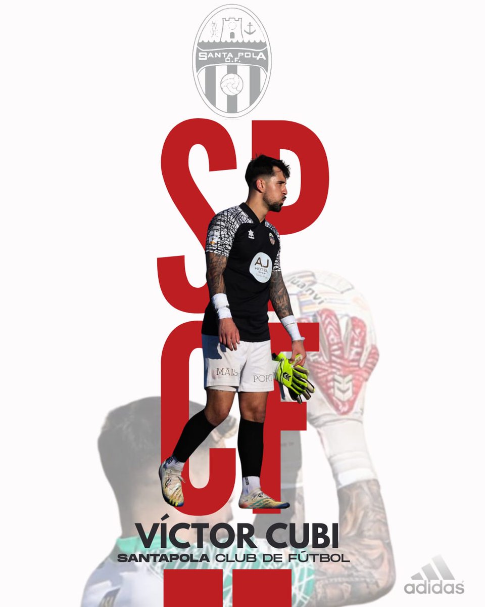 ⚽ PROYECTO DEPORTIVO TEMPORADA 2025/2026 
🔴⚪ RENOVADO: Víctor "Cubi"
Seguridad bajo palos. Reflejos, experiencia y carácter.
📷santapolacf.es/ver_noticia/20…

#unescudotodounpueblo