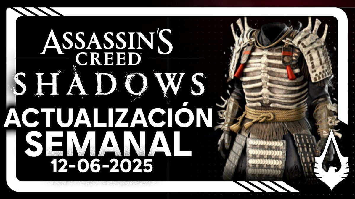 | SPOILER | Artículos de la actualización semanal de Assassin's Creed Shadows.

Puedes verlo aquí: youtu.be/SGrTrOlE96o

#AssassinsCreedShadows #AssassinsCreed
