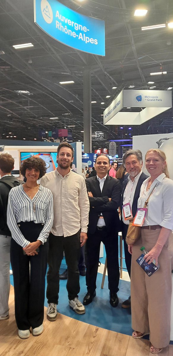 Pulsalys's tweet image. 👀 Une belle 1ère journée à @VivaTech 2025 avec une foule importante, des rencontres pertinentes, de nombreux échanges l'ensemble de l'écosystème !
🔥 La 2ème journée est lancée
👋 Retrouvez PULSALYS sur le stand de la Région @auvergnerhalpes (Hall 1 J10) aux côtés de startups