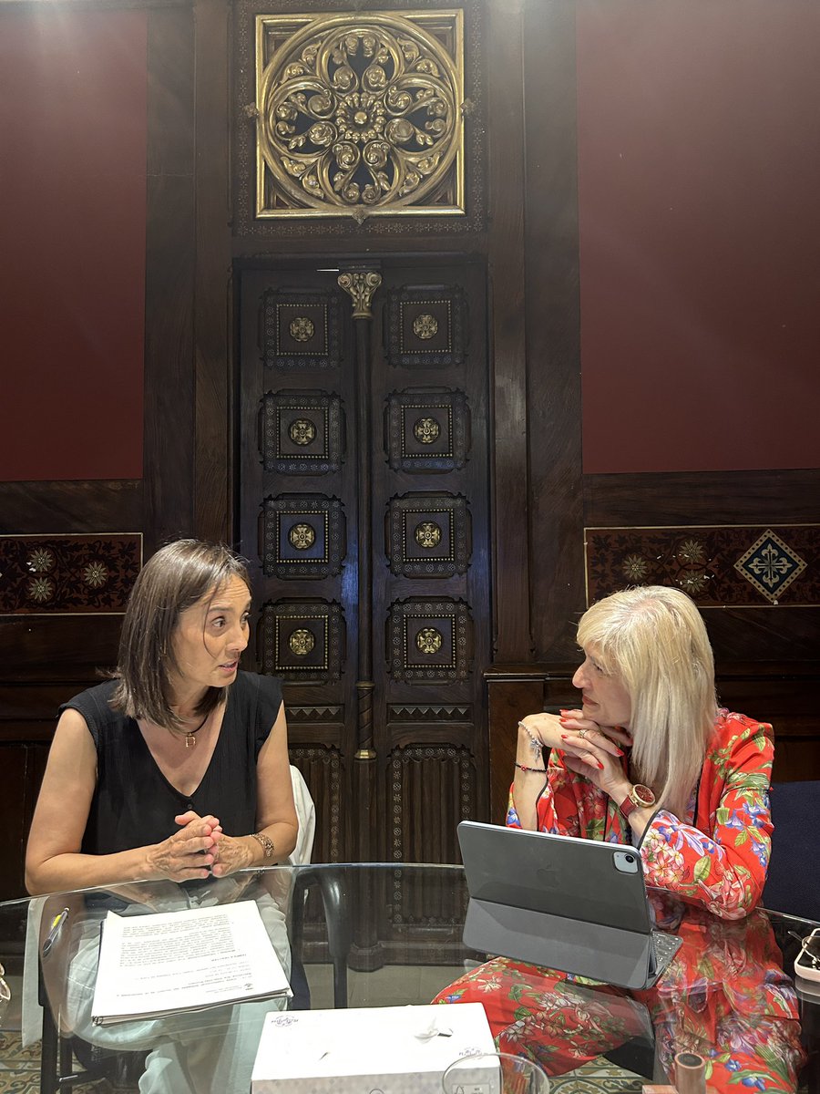 Delegació del Govern de Catalunya a Barcelona (@govbarcelona) on Twitter photo 📲 Visitem el LAB Castellar, un espai d’impuls de la innovació i la creativitat a Castellar del Vallès.
🤝 La delegada <a href="/socpilardiaz/">Pilar Díaz</a> també s’ha reunit amb l’alcaldessa, Yolanda Rivera.
🚌 Han tractat l’estat de la mobilitat, les infraestructures i els serveis públics. 📲 Visitem el LAB Castellar, un espai d’impuls de la innovació i la creativitat a Castellar del Vallès.
🤝 La delegada <a href="/socpilardiaz/">Pilar Díaz</a> també s’ha reunit amb l’alcaldessa, Yolanda Rivera.
🚌 Han tractat l’estat de la mobilitat, les infraestructures i els serveis públics.