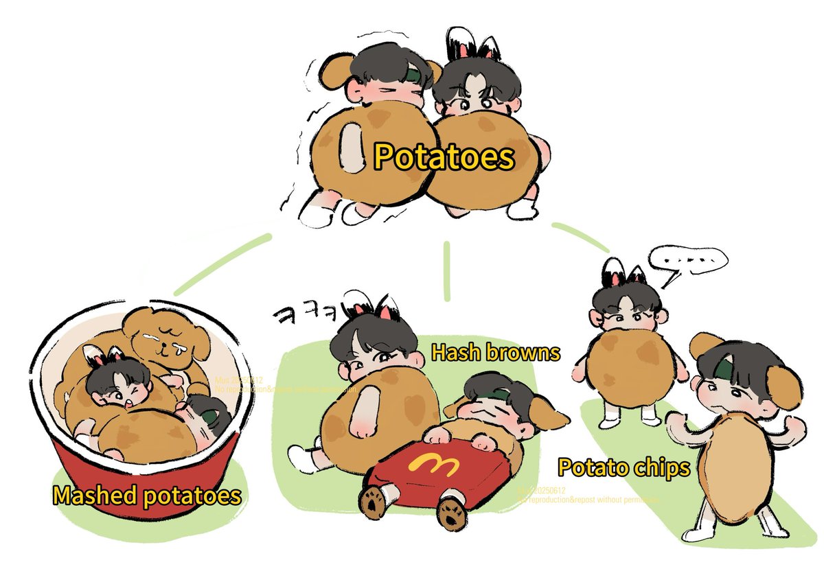 muscookie's tweet image. 土豆是魔术师
我喜欢这样的土豆🥔🥔