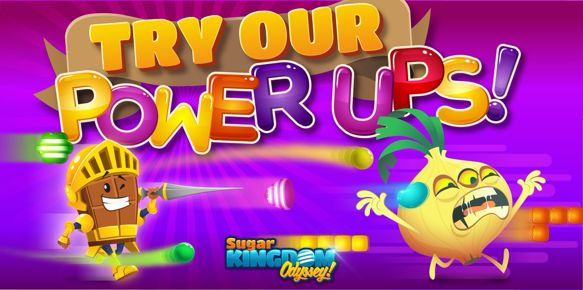 While we are preparing our new gaming feature, enjoy our power ups for the current 3 games on the platform! 🚀🎮

Remember to check our whitepaper to get all of our information: docs.sugarkingdom.io ✅