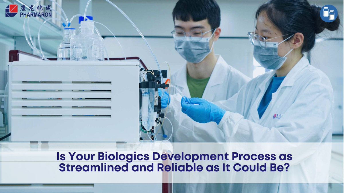 From discovery to clinical production, Pharmaron’s services make biologics development more efficient. Learn more: pharmaron.life/4gvHquN #Biopharma #BiologicsDevelopment <a href="/pharmaron/">Pharmaron</a>
