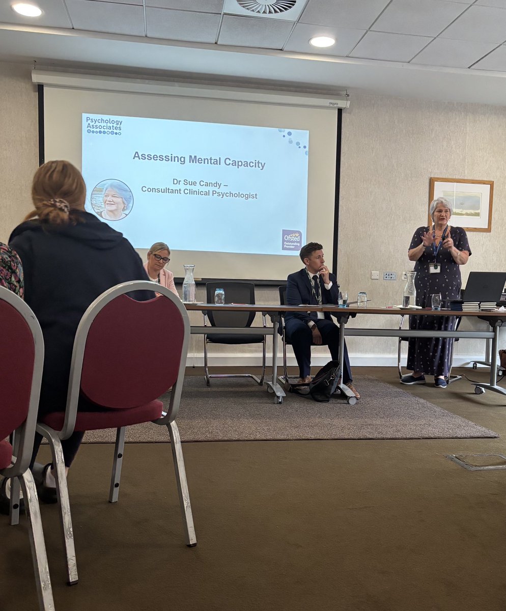 Dr Sue Candy was thrilled to speak at <a href="/Wolferstans/">Wolferstans Solicitors</a>’ ‘Court of Protection: Every Decision Counts’ event today as part of their expert panel, discussing and demystifying #capacity assessments.