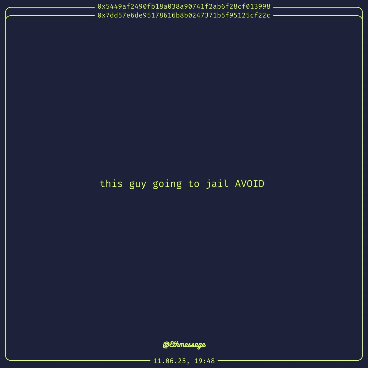 EthMessage tweet media