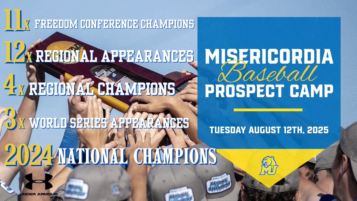 | 2025 Summer Prospect Camp |

If you’re interested in joining our winning tradition, showcase your abilities in front of our staff on August 12, 2025. Open to 2026, 2027, and 2028 HS graduates. 

Link to register: forms.gle/xX2pzVJwTXR3Tz…

#ALL9