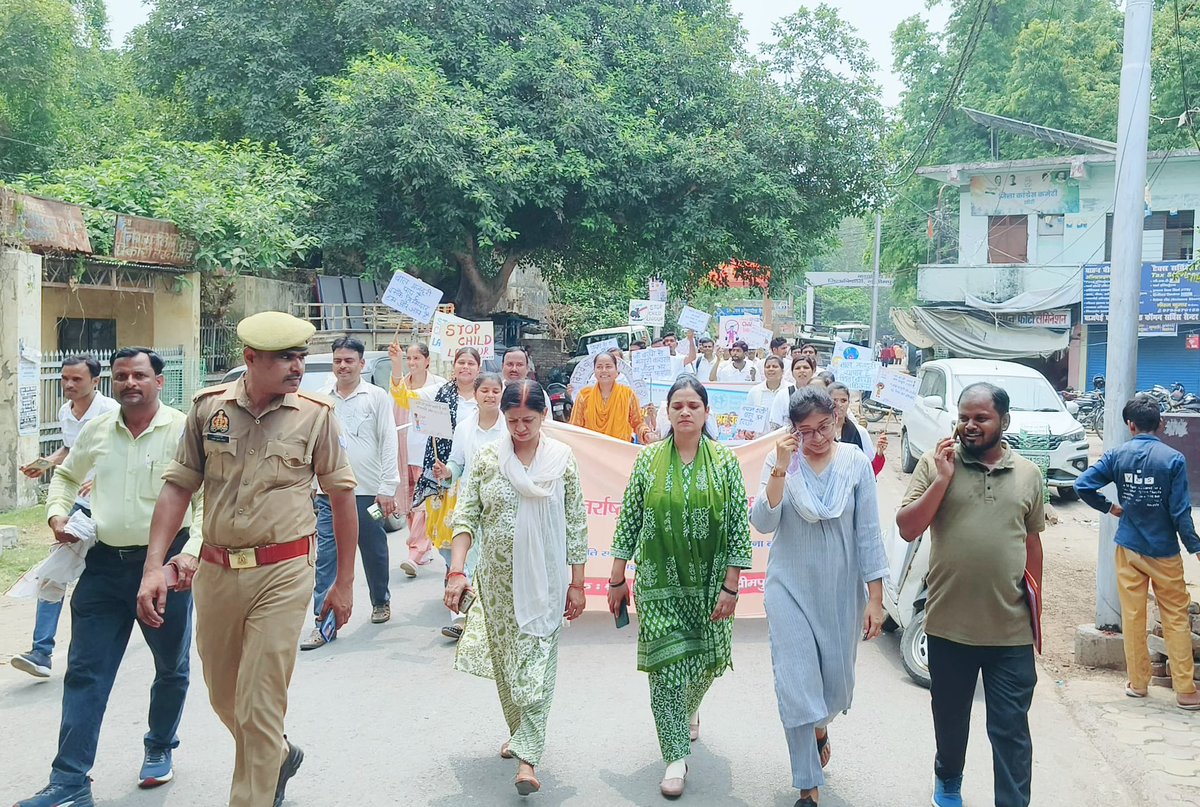Durga Shakti Nagpal (@durgashaktiias) on Twitter photo On World Day Against Child Labour, we flagged off Child Labour Elimination Week in Lakhimpur Kheri with a rally, signature drive & community pledge.
LetтАЩs protect childhood.
LetтАЩs replace labour with learning.
LetтАЩs say it loudтАФNo to Child Labour. <a href="/CMOfficeUP/">CM Office, GoUP</a> <a href="/ilo/">International Labour Organization</a> On World Day Against Child Labour, we flagged off Child Labour Elimination Week in Lakhimpur Kheri with a rally, signature drive & community pledge.
LetтАЩs protect childhood.
LetтАЩs replace labour with learning.
LetтАЩs say it loudтАФNo to Child Labour. <a href="/CMOfficeUP/">CM Office, GoUP</a> <a href="/ilo/">International Labour Organization</a>