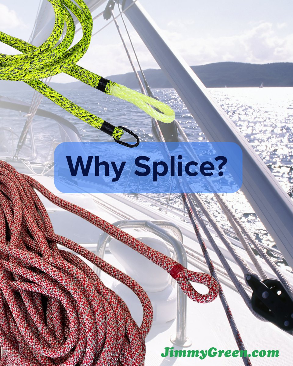 JimmyGreenShop's tweet photo. Knots are out — splicing is in. ⚓️
Find out why spliced rope is stronger, safer, and smarter for any serious sailor. Don’t settle for second-best on board.
🔗 https://t.co/e1ERWQilnq
#Sailing #Yachting #RopeWork #Splicing https://t.co/kE4dIIqfKI