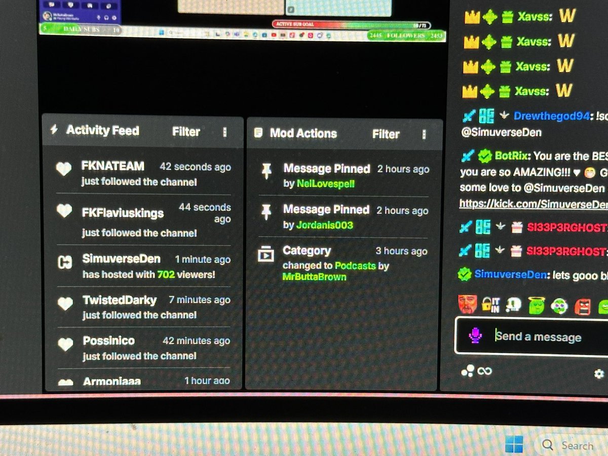 MrButtaBrown (@mrbuttabrown) on Twitter photo OmG what a FKn STREAM! Let alone all the amazing people who show up for Weigh-in / way in Wednesday and really express themselves and help us all grow together! Well we had a special surprise that rocked the room! Mr. <a href="/SimuverseD/">SimuverseDen Creator</a> host me with 702 viewers 🥹!
Mannn you would OmG what a FKn STREAM! Let alone all the amazing people who show up for Weigh-in / way in Wednesday and really express themselves and help us all grow together! Well we had a special surprise that rocked the room! Mr. <a href="/SimuverseD/">SimuverseDen Creator</a> host me with 702 viewers 🥹!
Mannn you would