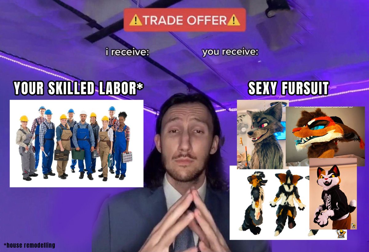 THIS POST IS SERIOUS!!!

Are YOU a furry with the labor skills to remodel a house? A furry contractor perhaps? Help me fix up my house and I can make you into the sexy animal of your dreams!

More details in comments &gt;&gt;