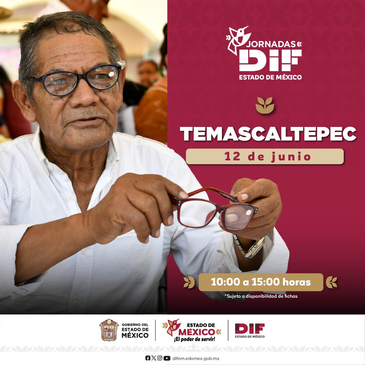 DIFEM_'s tweet image. #ElPoderDeServir es lo que nos mueve por el bienestar de las familias mexiquenses. ¡Hoy llegamos a #Temascaltepec con las #JornadasDIFEM! 🤩
📍maps.app.goo.gl/fyXERHPgcX7XVL…