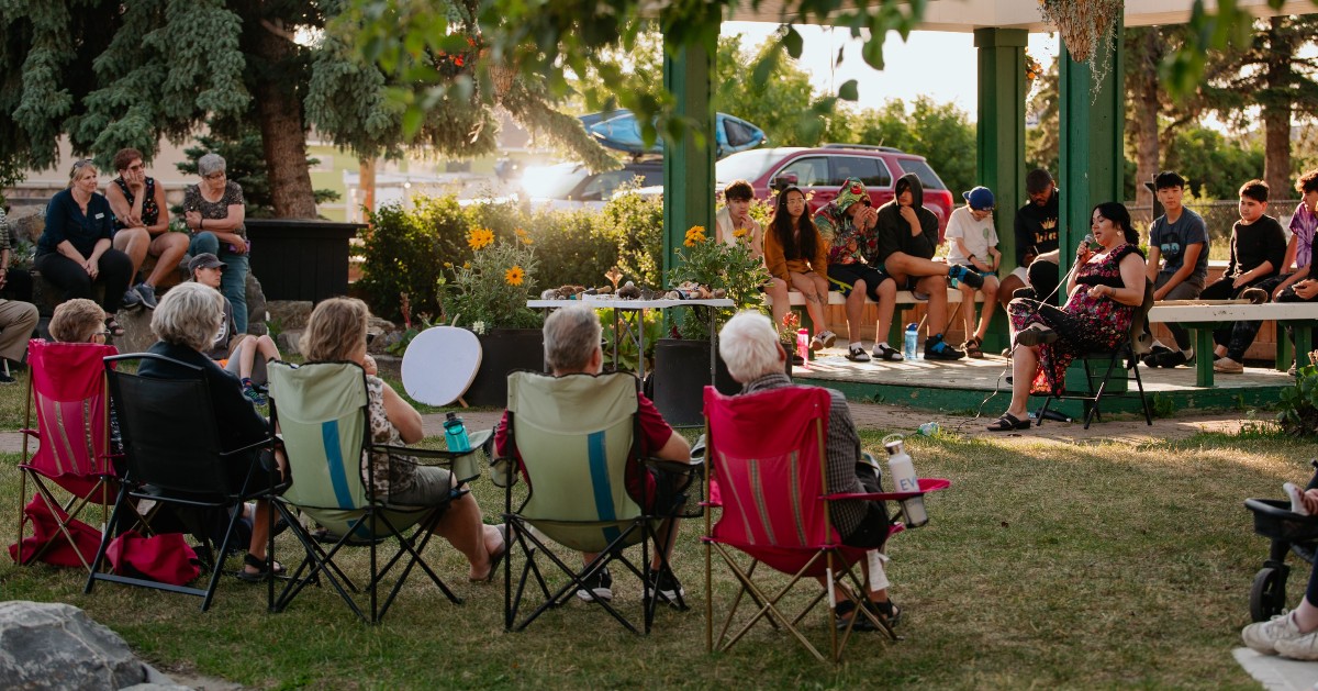 #CulturalCampfires are BACK every Thursday from July 3–Aug 21 at 7PM in Shikaoi Park.
Featuring: a new storyteller each week with diverse cultures. BYO chair. Rain or shine. Free &amp; all are welcome!

Find all the details in the latest news release: ow.ly/QGpM50W7W5T